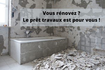 Vous souhaitez rénover ? Pensez au prêt travaux !
